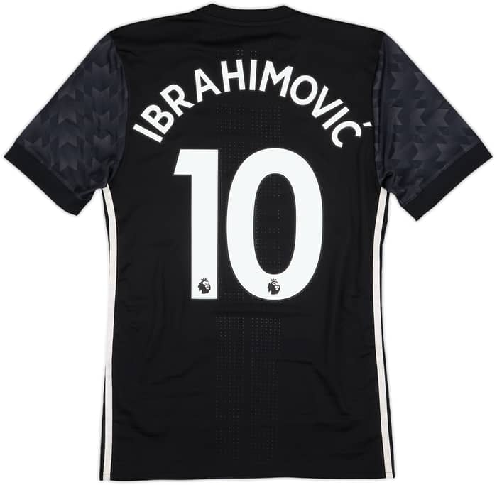 2017-18 Manchester United Authentic Away Shirt Ibrahimovic #10 - 9/10 - (S)