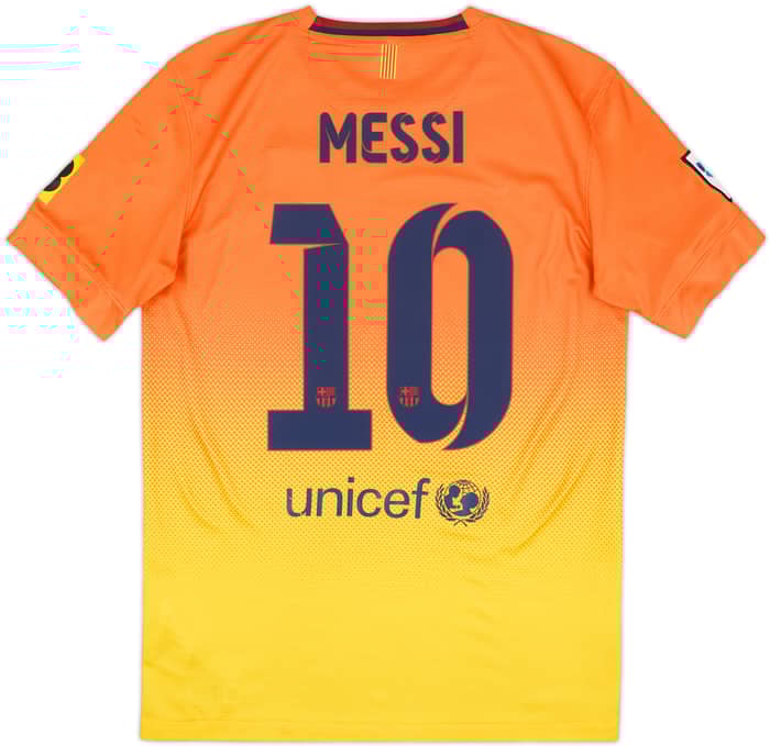 2012-13 Barcelona Away Shirt Messi #10 - 6/10 - (S)