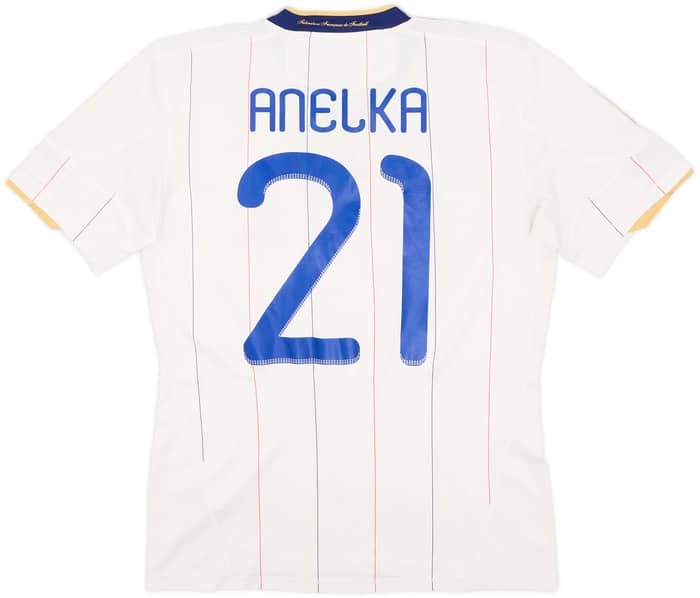2009-10 France Away Shirt Anelka #21 - 6/10 - (S)