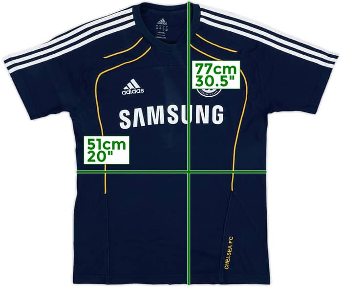 2010-2011 Chelsea adidas Training Shirt - 6/10 - (M)
