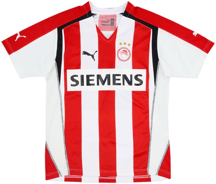 2005-06 Olympiakos Home Shirt Konstantinou #23 - 7/10 - (S)