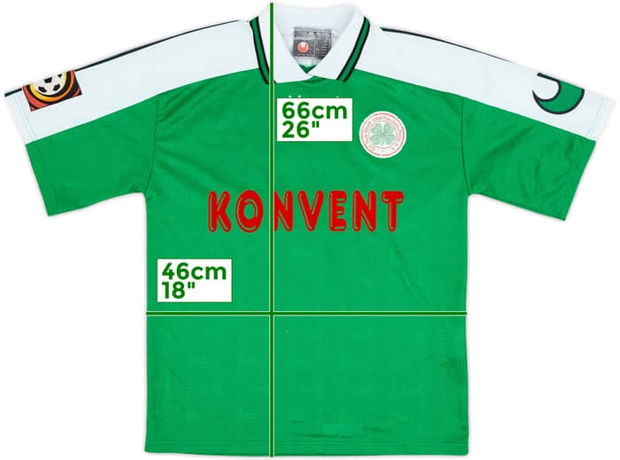 Camiseta de visitante de Rot-Weiss Oberhausen 2001-02 #9 - 6/10 - (S)