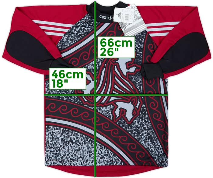 1990s adidas Etrusco GK Template Shirt (13-14 Years)