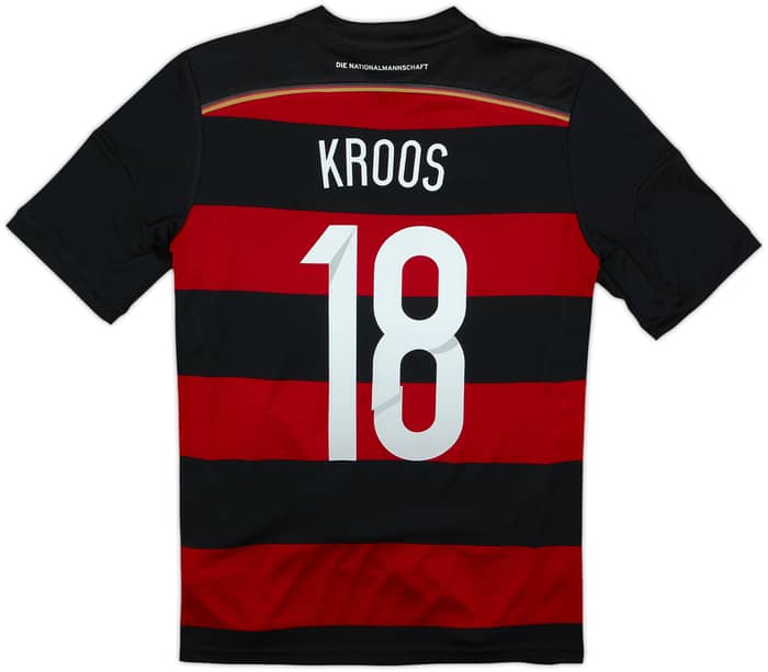 2014-15 Germany Away Shirt Kroos #18 - 10/10 - (XL.Boys)