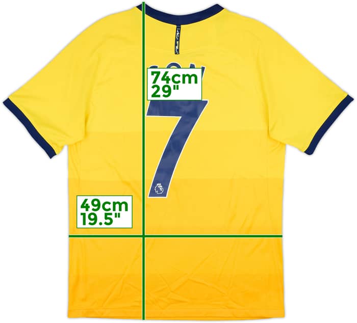 2020-21 Tottenham Third Shirt Son #7 - 7/10 - (M)