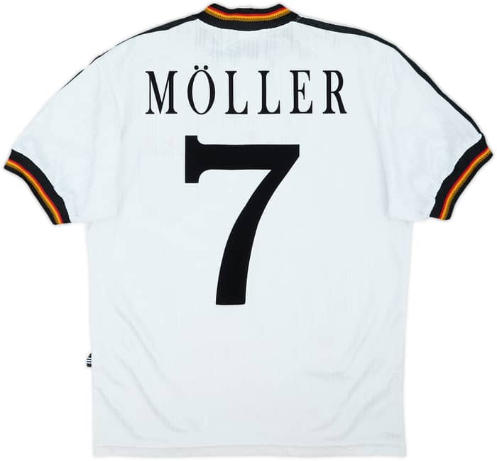 1996-98 Germany Home Shirt Moller #7 - 6/10 - (S)
