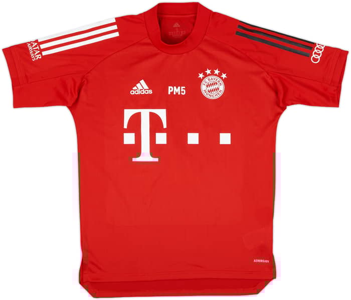 2020-21 Bayern Munich Staff Issue adidas Training Shirt PM5 - 10/10 - (S)