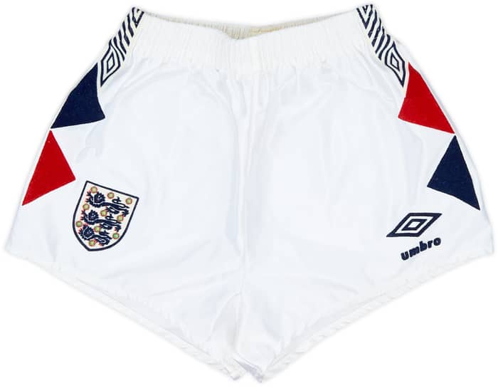 1990-93 England Away Full Kit - 8/10 - (L.Boys)