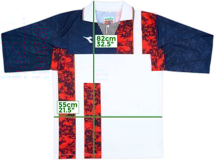 1990s Diadora Template L/S Shirt #9 - 9/10 - (XL)
