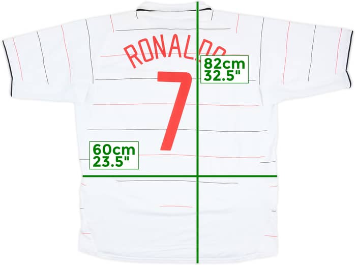 2003-05 Manchester United Third Shirt Ronaldo #7 - 5/10 - (XXL)