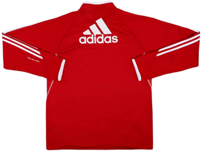 2013-14 Bayern Munich adidas 1/4 Zip Sweat Top - 4/10 - (L)