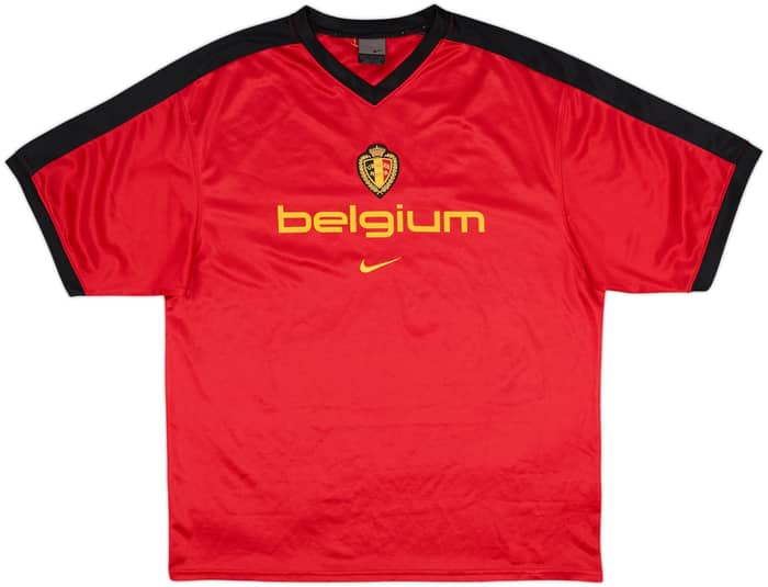 2002-03 Belgium Nike Training Shirt - 9/10 - (M)