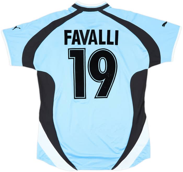 2000-01 Lazio Home Shirt Favalli #19 - 7/10 - (L)