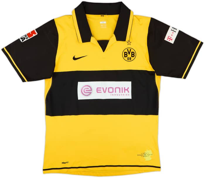 2007-08 Borussia Dortmund Home Shirt Petric #10 - 6/10 - (M)