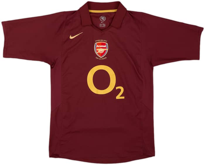 2005-06 Arsenal Home Shirt Henry #14 - 9/10 - (S)