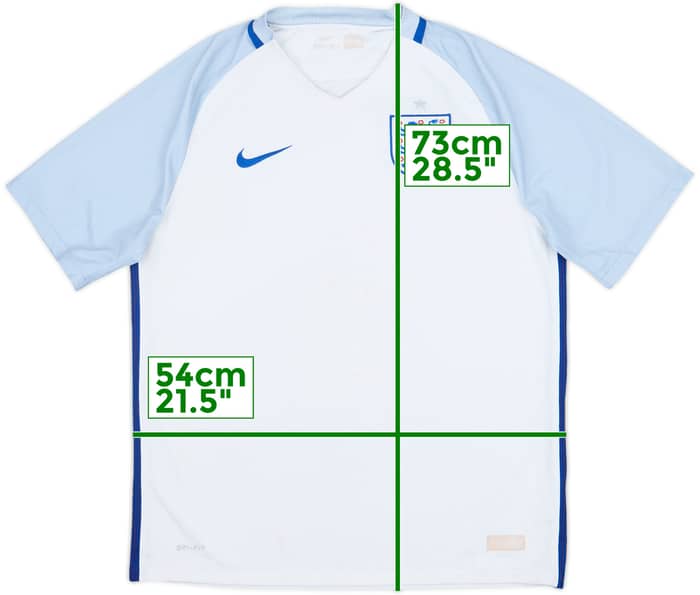 2016-17 England Home Shirt - 5/10 - (L)