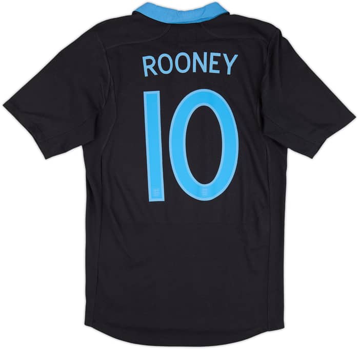 2011-12 England Away Shirt Rooney #10 - 8/10 - (M)