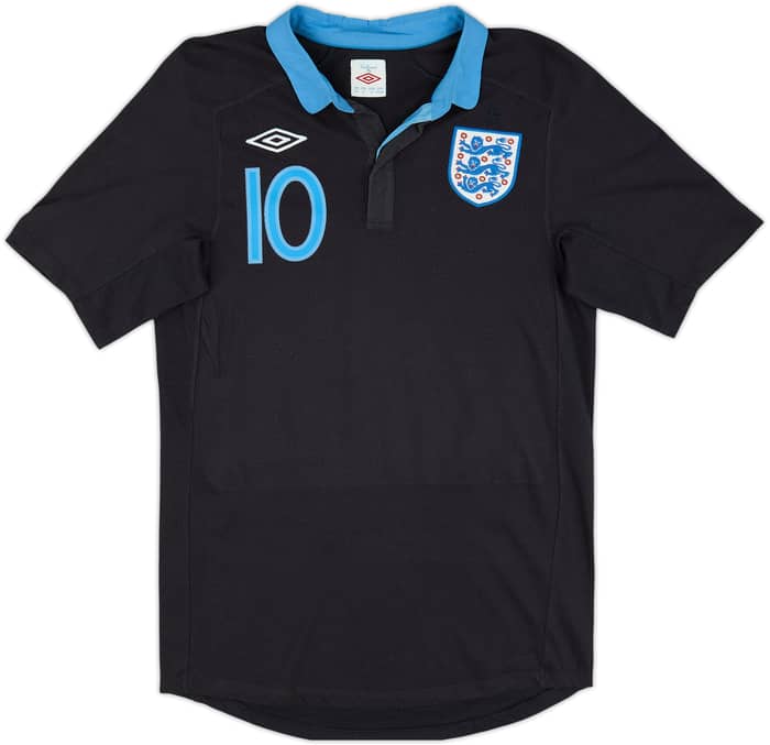 2011-12 England Away Shirt Rooney #10 - 8/10 - (M)