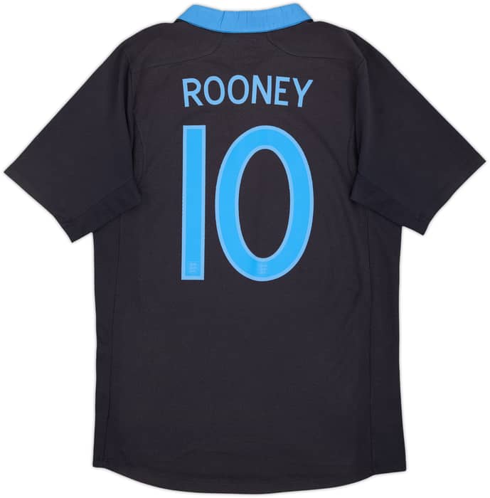 2011-12 England Away Shirt Rooney #10 - 7/10 - (M)