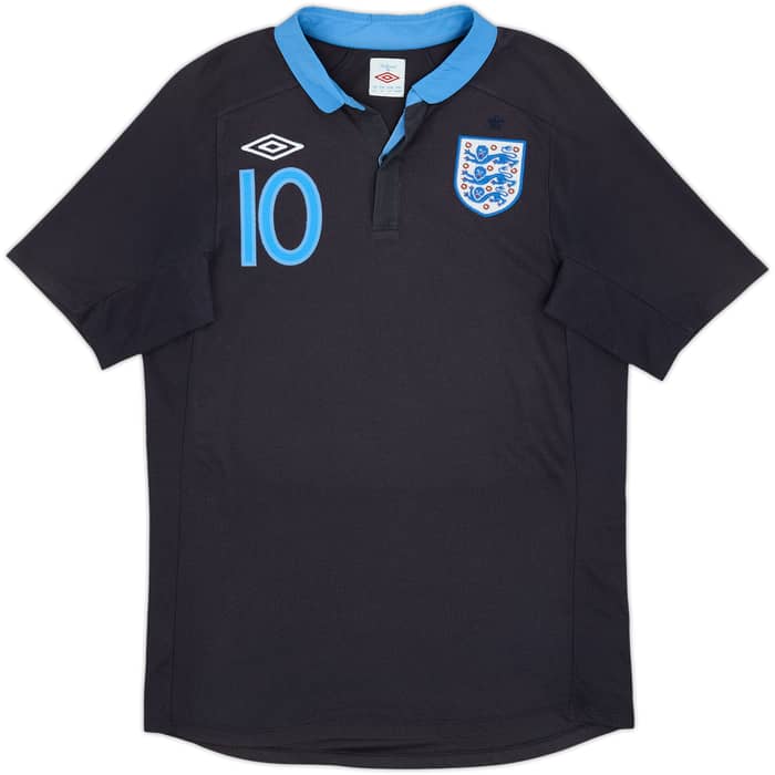 2011-12 England Away Shirt Rooney #10 - 7/10 - (M)