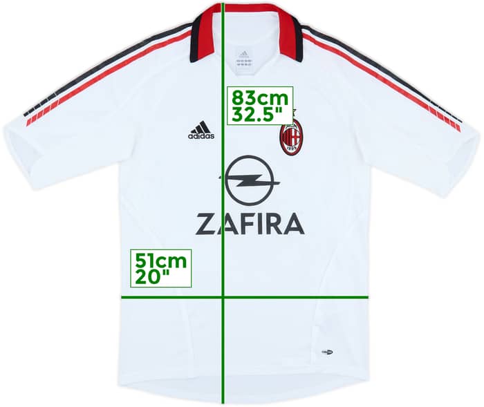 2005-06 AC Milan Away Shirt - 4/10 - (M)