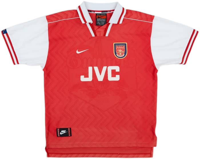 1996-98 Arsenal Home Shirt Bergkamp #10 - 5/10 - (L)