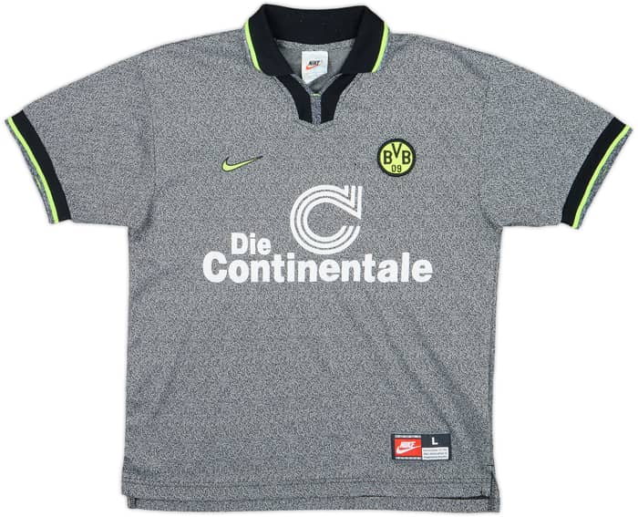 1997-98 Borussia Dortmund Away Shirt - 6/10 - (L.Boys)
