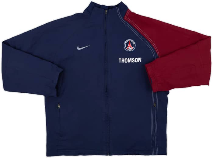 2004-05 Paris Saint-Germain Player Issue Nike Track Jacket - 8/10 - (XL)