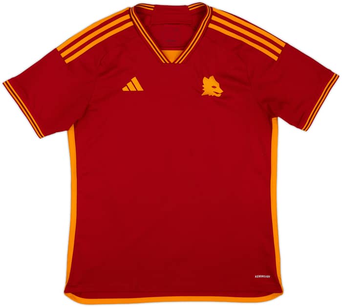 2023-24 Roma Home Shirt Lukaku #90 - 9/10 - (L)