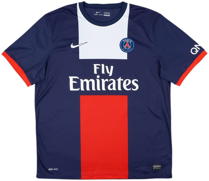 2013-14 Paris Saint-Germain Home Shirt Ibrahimovic #10 - 8/10 - (XL)