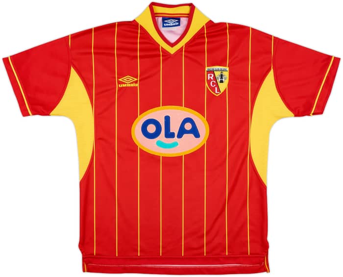 1999-00 Lens Home Shirt - 4/10 - (XL)