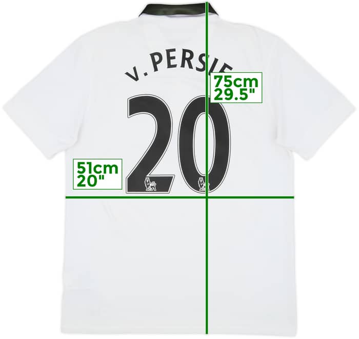 2014-15 Manchester United Away Shirt v.Persie #20 - 7/10 - (M)