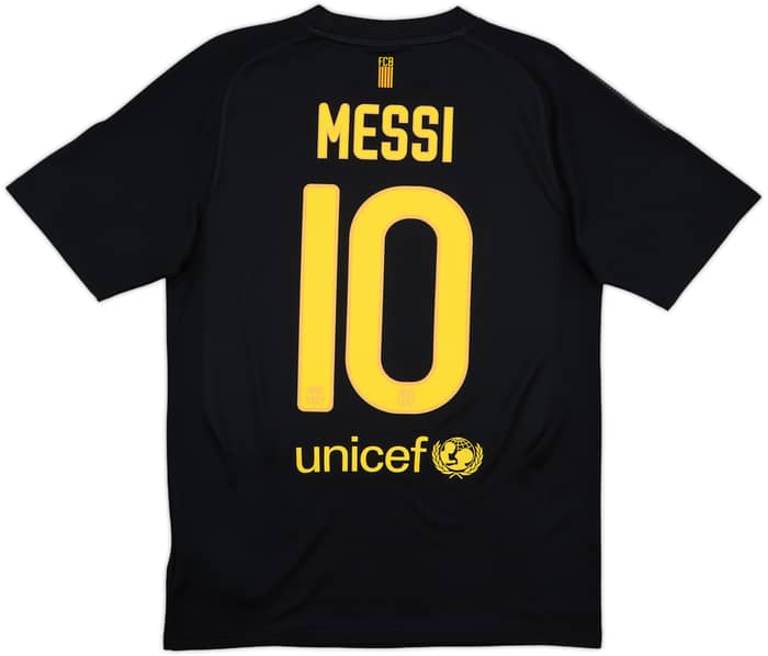 2011-12 Barcelona Basic Away Shirt Messi #10 - 8/10 - (S)