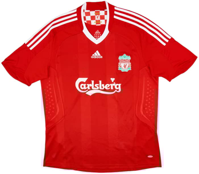 2008-10 Liverpool Home Shirt - 8/10 - (L)