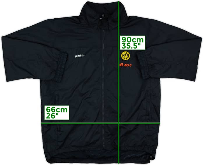 2002-03 Borussia Dortmund Goool Rain Jacket - 6/10 - (L)