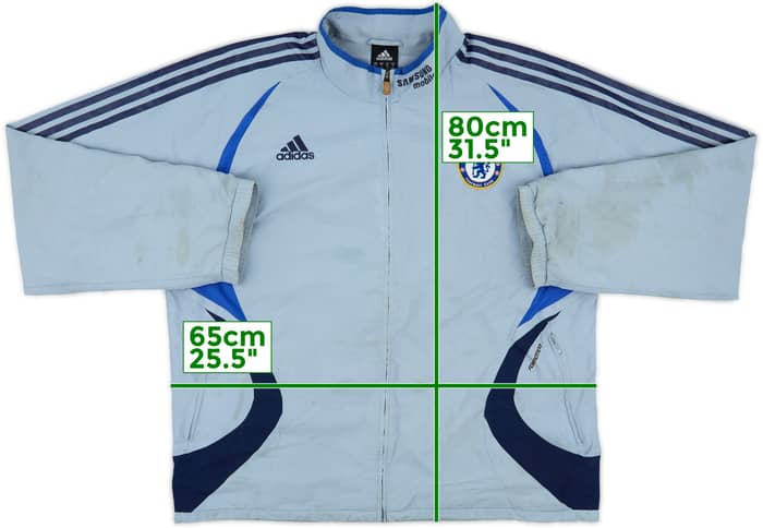 2006-07 Chelsea adidas Track Jacket - 4/10 - (XXL)