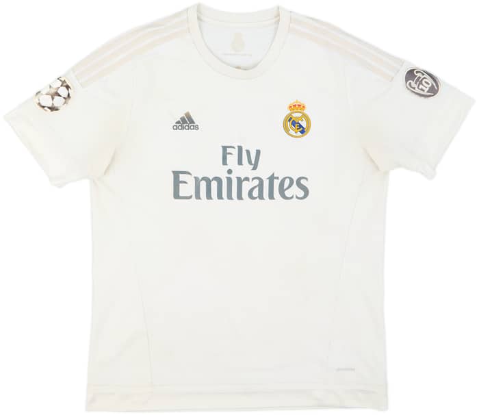 2015-16 Real Madrid Home Shirt - 4/10 - (XL)