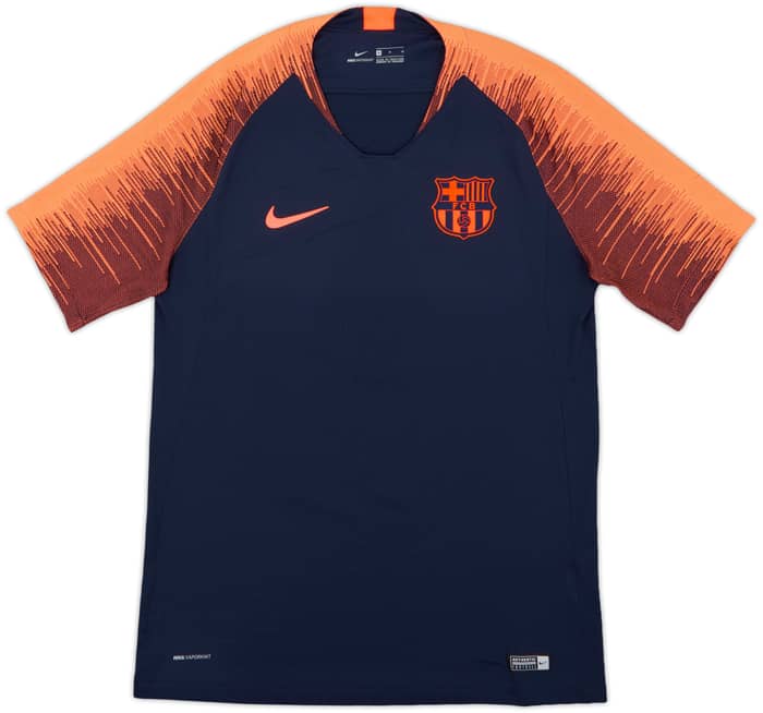 2018-19 Barcelona Authentic Nike Training Shirt - 8/10 - (M)