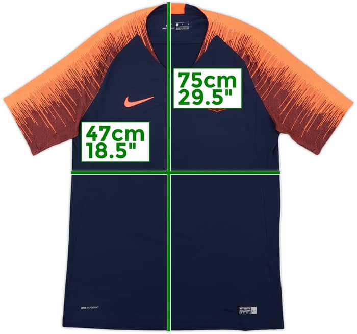 2018-19 Barcelona Authentic Nike Training Shirt - 8/10 - (M)