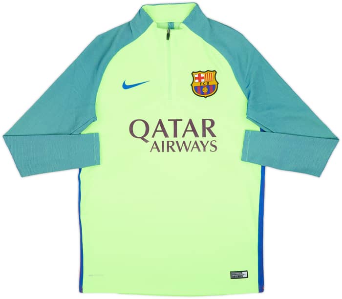 2017-18 Barcelona Nike Aeroswift 1/4 Zip Drill Top - 9/10 - (M)