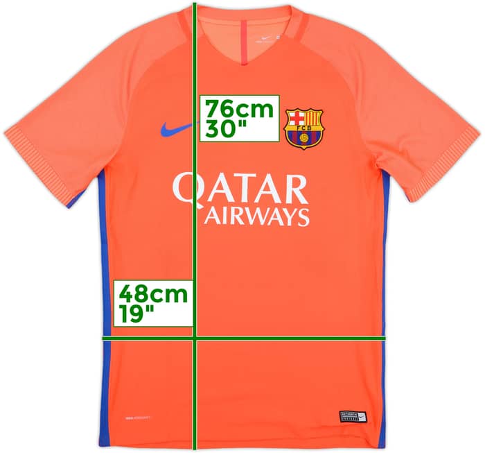 2016-17 Barcelona Nike Aeroswift Training Shirt - 5/10 - (M)