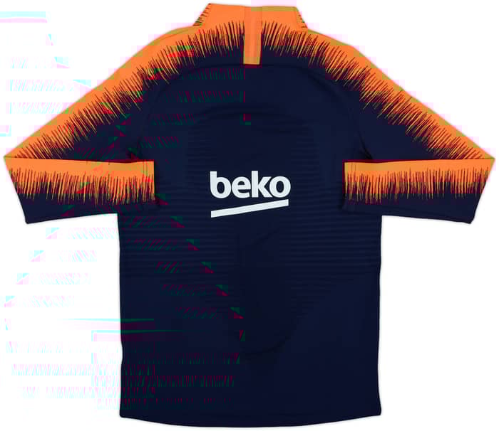 2018-19 Barcelona Nike Vaporknit 1/4 Zip Drill Top - 10/10 - (M)