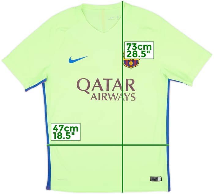 2017-18 Barcelona Nike Aeroswift Training Shirt - 6/10 - (M)