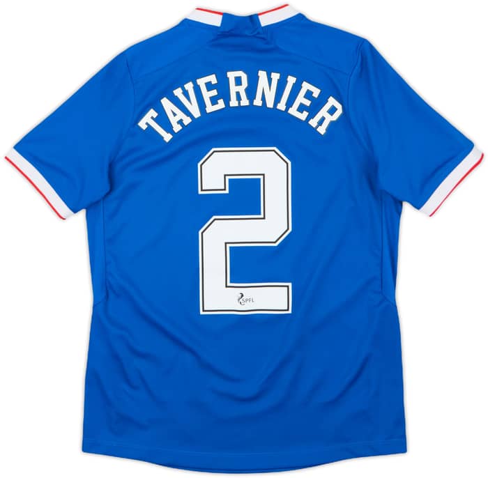 2022-23 Rangers Home Shirt Tavernier #2 - 9/10 - (XL.Boys)