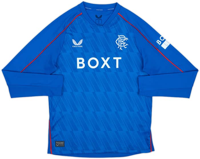 2024-25 Rangers Home L/S Shirt Raskin #43 - 10/10 - (XL.Boys)