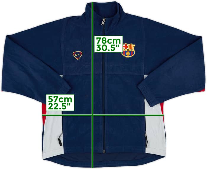 2000-01 Barcelona Nike Track Jacket - 7/10 - (M)