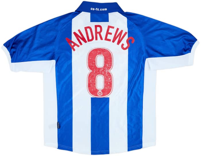 2002-04 Colchester Home Shirt Andrews #8 - 6/10 - (M)