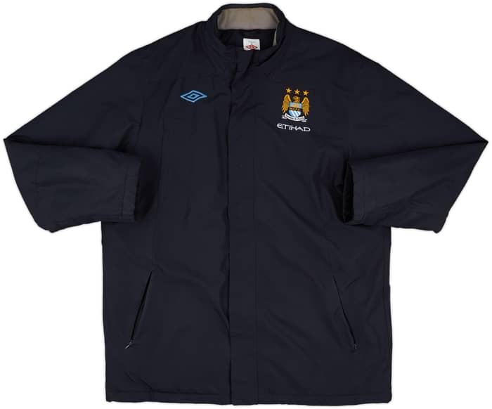 2010-11 Manchester City Umbro Padded Bench Coat - 9/10 - (XL)