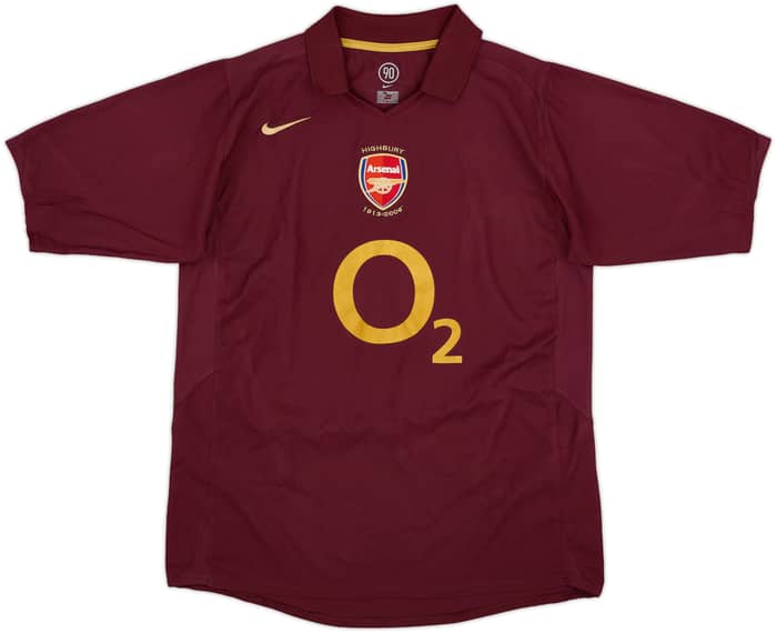 2005-06 Arsenal Home Shirt Henry #14 - 8/10 - (L)