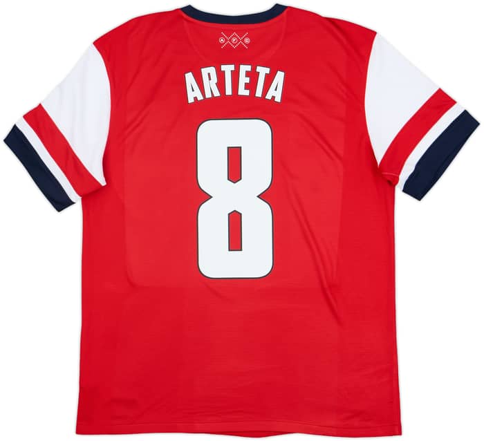 2012-14 Arsenal Home Shirt Arteta #8 - 7/10 - (L)